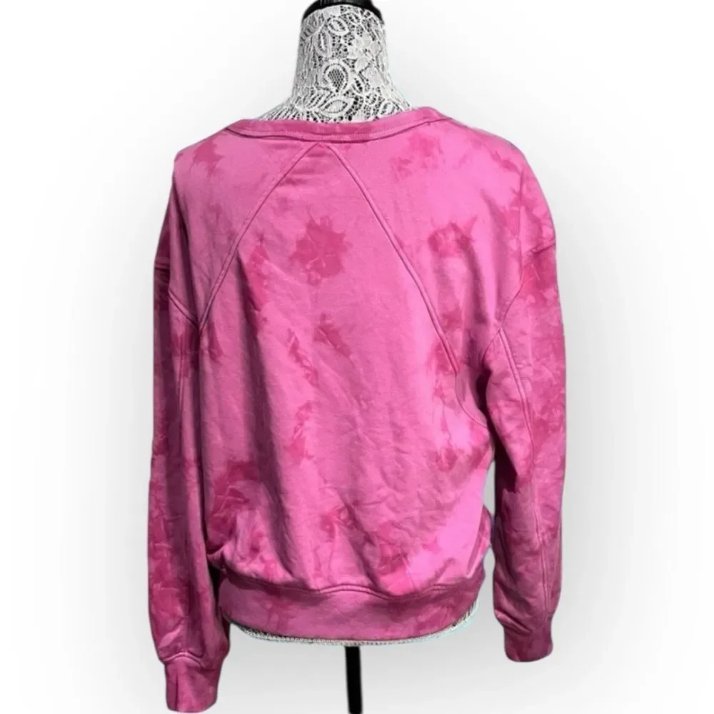Members Mark Pink Tie-Dye Crewneck Sweatshirt – Size Medium – NWT - Picture 2 of 4